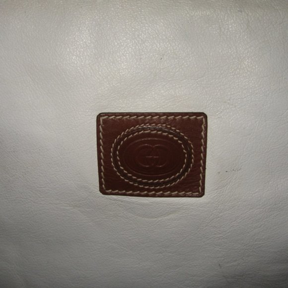 ❤️WOW GUCCI SLIDE STRAP SHOPPER BAG PURSE +Silver Hardware Crest Zipper Pull - Picture 3 of 10